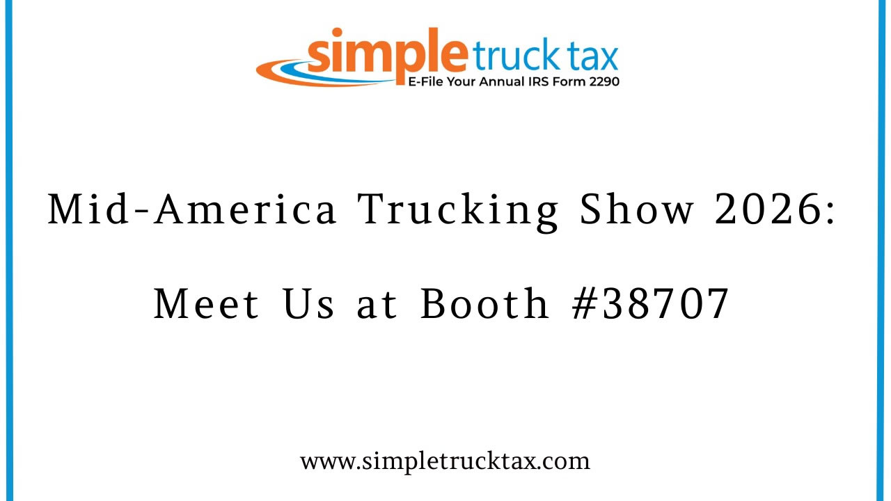 Mid-America Trucking Show 2026: Meet Us at Booth #38707